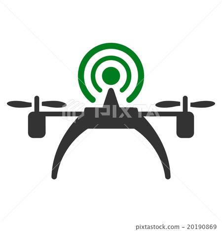 Radio Source Drone Icon 20190869