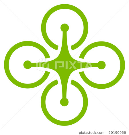 Quadrocopter Flat Icon Quadrocopter Flat Icon 20190966