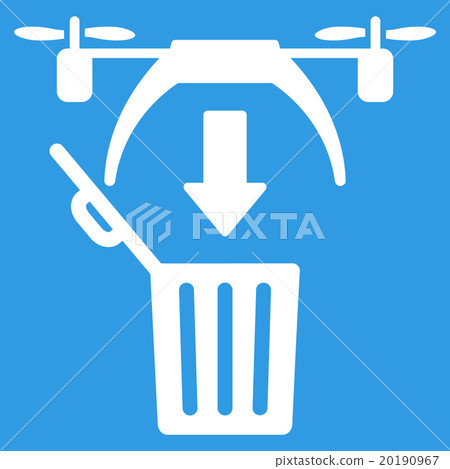 Trash Drone Icon 20190967