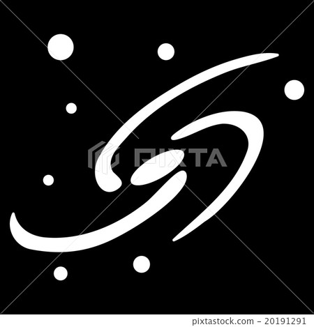 Galaxy System Flat Icon - Stock Illustration [20191291] - PIXTA
