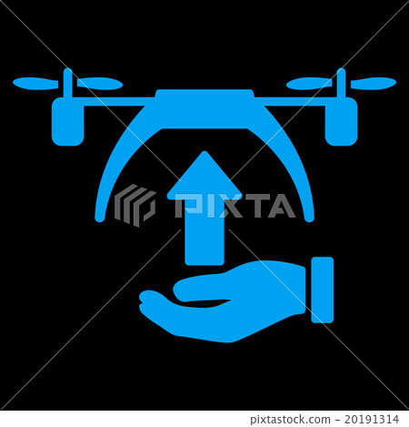 Drone Takeoff Icon Drone Takeoff Icon 20191314