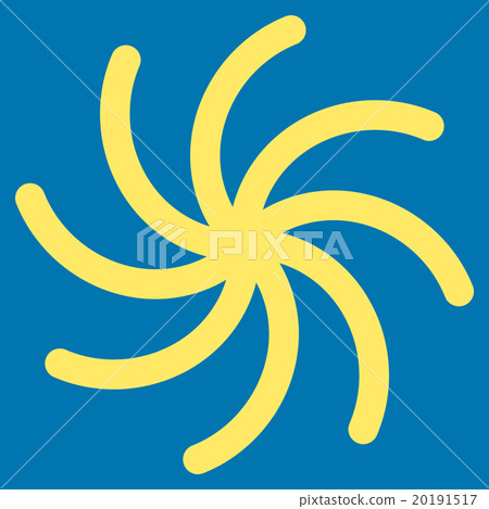 Spiral Flat Icon Spiral Flat Icon 20191517