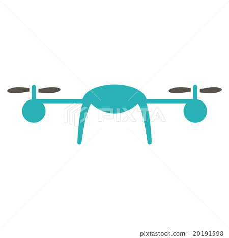 Airdrone Flat Icon Airdrone Flat Icon 20191598