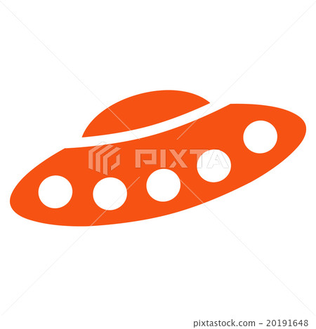 Visitors Spaceship Flat Icon Visitors Spaceship Flat Icon 20191648