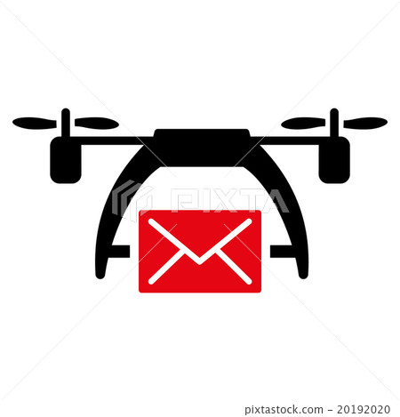 Drone Mail Icon Drone Mail Icon 20192020