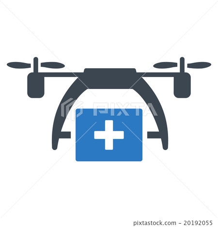 First Aid Drone Icon 20192055