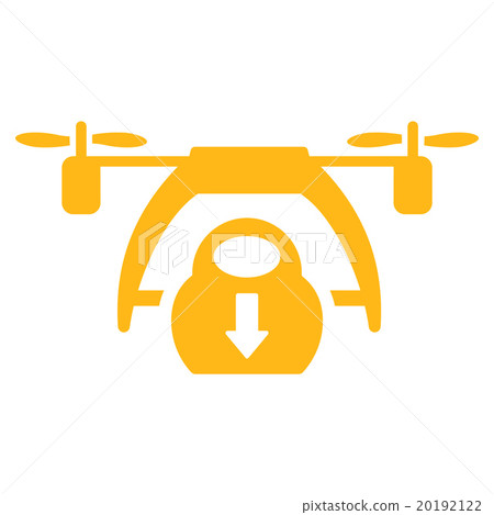 Drone Unloading Icon 20192122