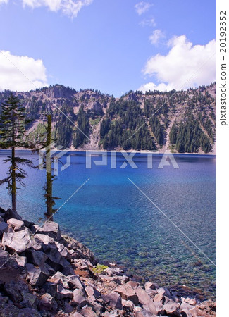 Scenery of Crater Lake National Park, Oregon, USA 20192352