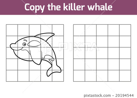 Copy the picture (killer whale) Copy the picture (killer whale) 20194544