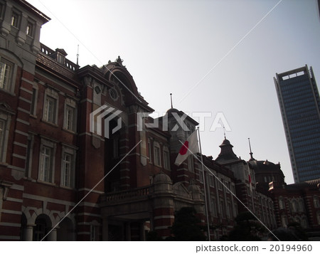 東京站丸之內入口的磚房子駐地 東京站丸之內入口的磚房子駐地 20194960