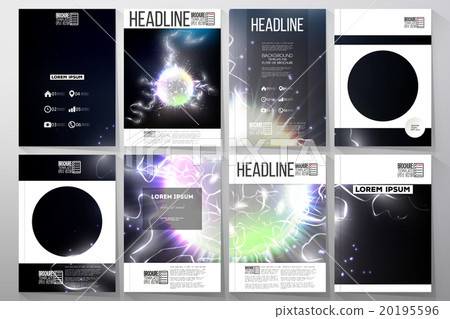 Set of business templates for brochure, flyer or Set of business templates for brochure, flyer or 20195596