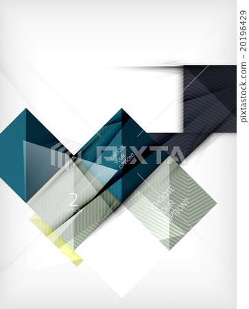 Paper square shapes banner Paper square shapes banner 20196429