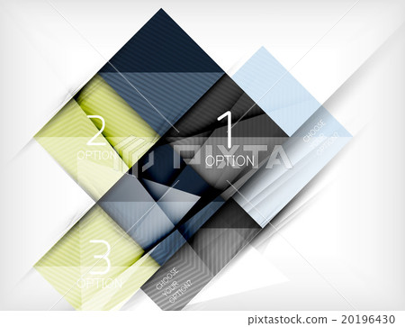 Paper square shapes banner Paper square shapes banner 20196430