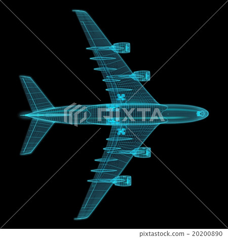 Commercial Aircraft Mesh 20200890