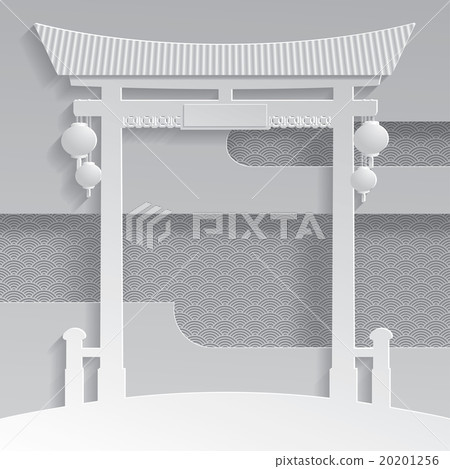 Chinese gate Chinese gate 20201256