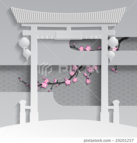 Chinese gate 20201257