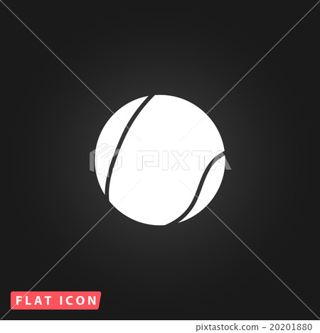 Tennis Ball  flat icon 20201880