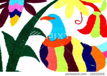 Mexican embroidery mexican textile 20202009