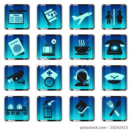 Airport icons 20202423