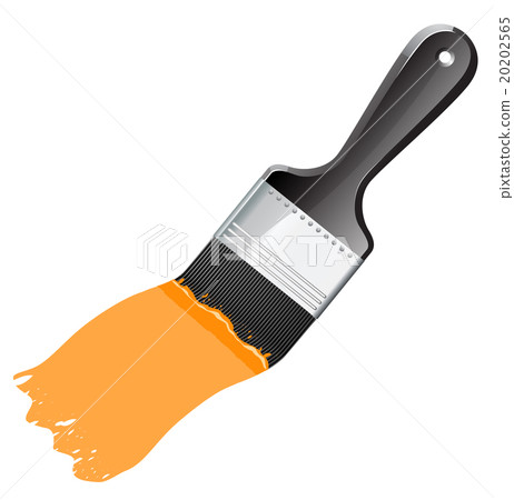 tassel with paint 20202565