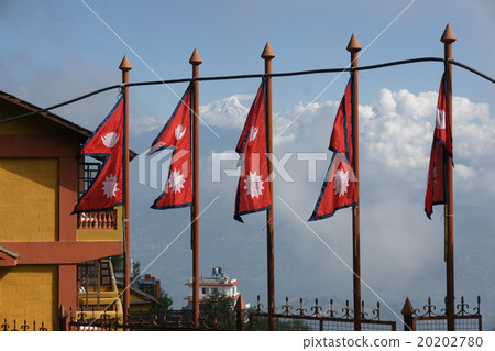 Flag of Nepal 20202780