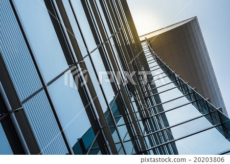 modern facade design with glass and steel 20203806