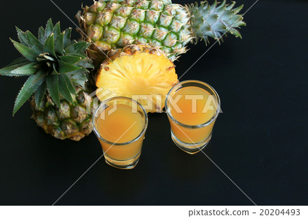 fresh pineapple with juice fresh pineapple with juice 20204493