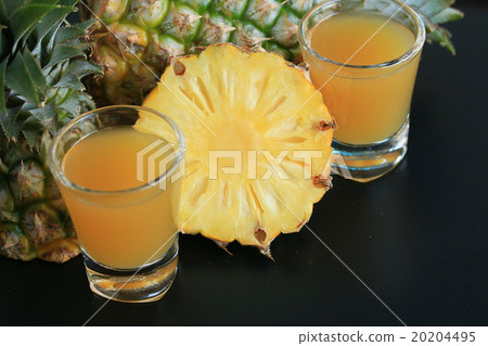 fresh pineapple with juice fresh pineapple with juice 20204495