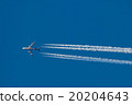 Beauty-looking airplane clouds 20204643