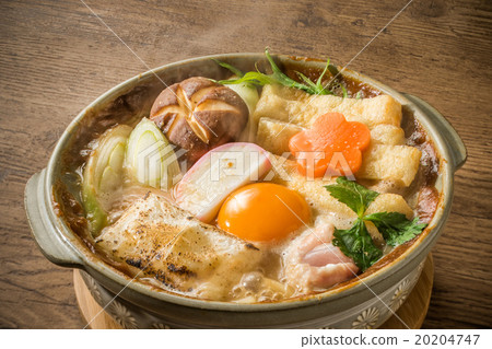 味噌燉烏冬面味噌烏冬面 20204747