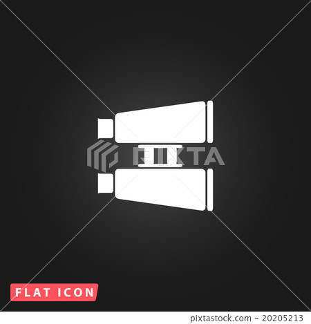 Binocular flat icon Binocular flat icon 20205213