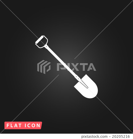 Shovel - Vector icon Shovel - Vector icon 20205216