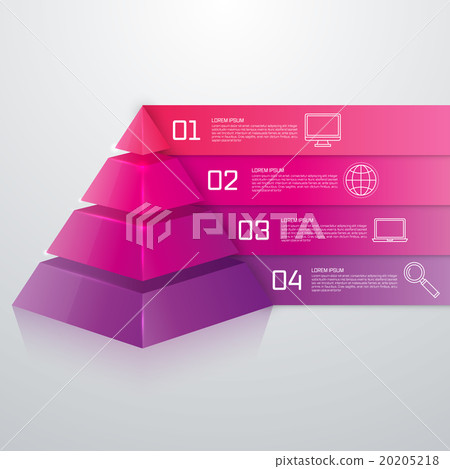 Vector illustration infographics four options Vector illustration infographics four options 20205218