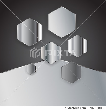 Abstract background hexagon. Vector illustration Abstract background hexagon. Vector illustration 20207809
