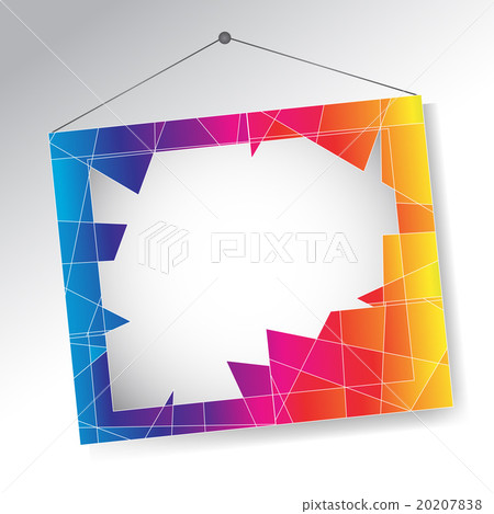 Abstract frame. Vector illustration - Stock Illustration [20207838] - PIXTA