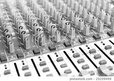 sound mixer black and white sound mixer black and white 20209499