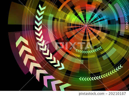 Rotate and concentrate abstract image 20210187