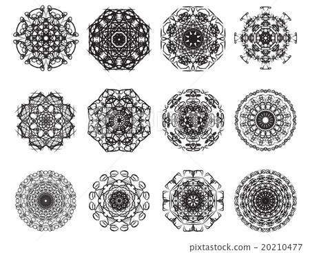 Set of abstract design element Set of abstract design element 20210477