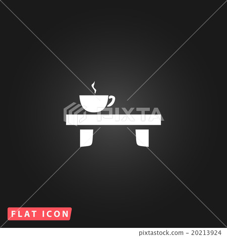 cup on the table icon cup on the table icon 20213924