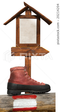 Trekking - Wooden Directional Sign Trekking - Wooden Directional Sign 20214204