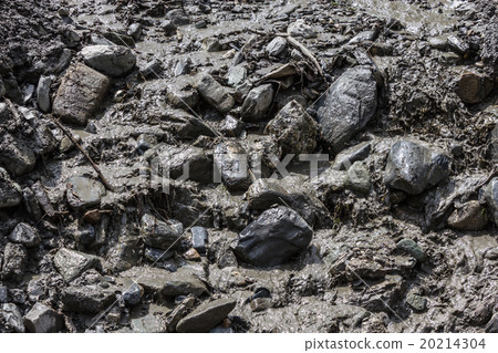 Mudslides after heavy rain and flooding in Austria 20214304