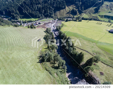 Mudslides after heavy rain and flooding in Austria 20214309