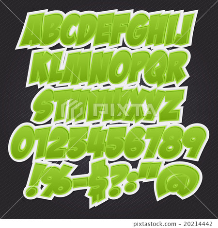 3D Text Effect style alphabet collection set 20214442