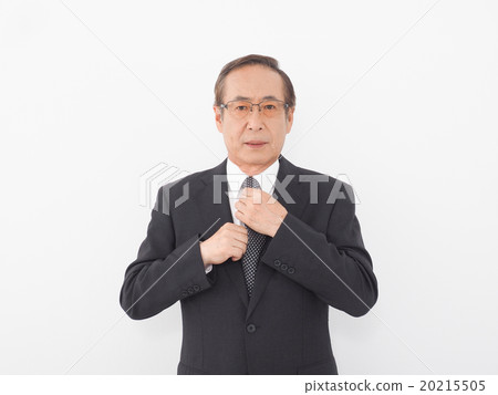 修理領帶的資深商人 修理領帶的資深商人 20215505