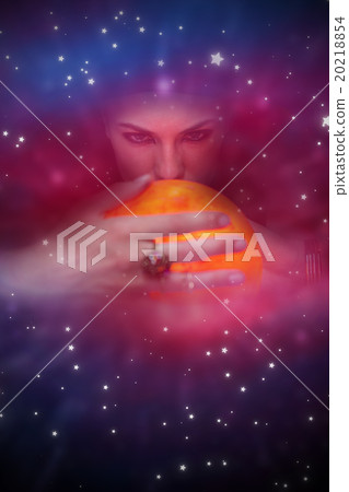 Composite image of fortune teller forecasting the future Composite image of fortune teller forecasting the future 20218854