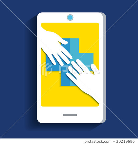 Hands and smartphone 20219696