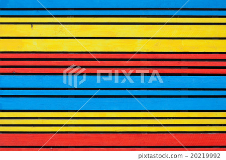 Colourful wooden wall Colourful wooden wall 20219992