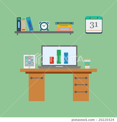 workplace icon vector 20220324
