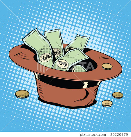 The hat for donations poverty and charity The hat for donations poverty and charity 20220579