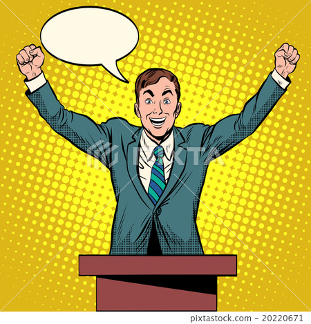 Speaker candidate speech at the podium Speaker candidate speech at the podium 20220671